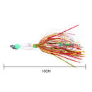 10cm 8.7g Jig Skirt Fishing Lure Luminous Artificial Jigging Sea Saltwater Baits
