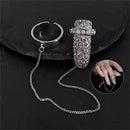 Simple Design Party Fashion Nail Ring Nail Cover for Women Finger Nail Rings