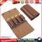 Outdoor Spice Bottle Set Camping Picnic Condiment Storage Bag with 4 Cans Newly