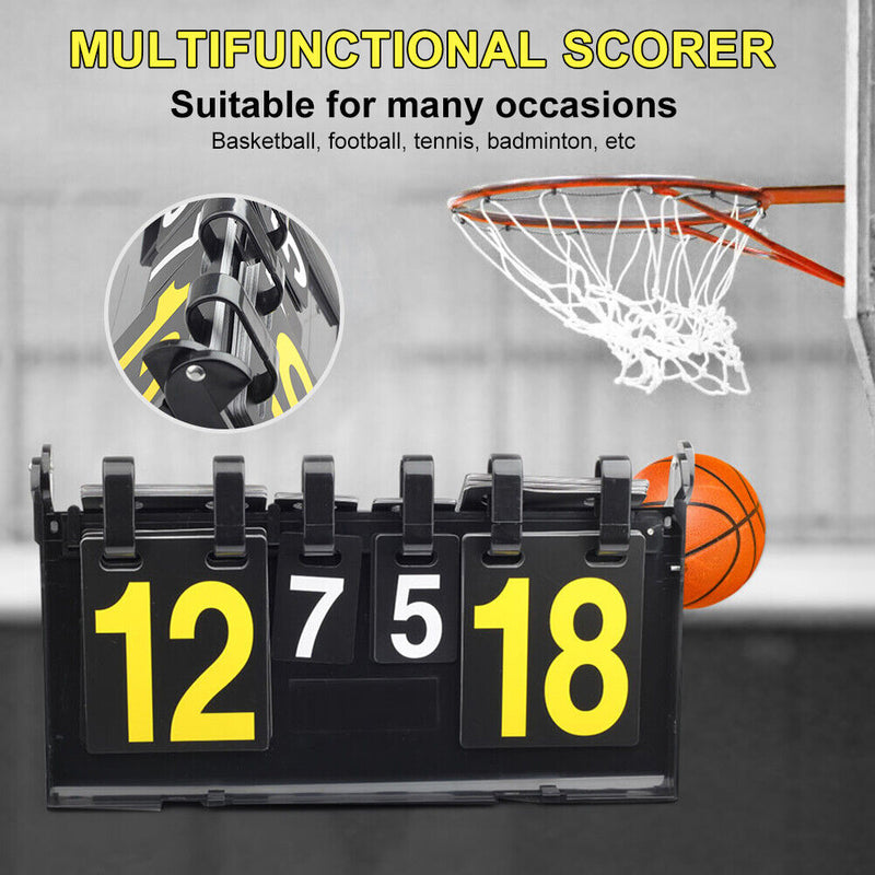 4-Digit Score Board Basketball Football Volleyball Sport Table Tennis Scoreboard