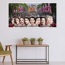 DIY Diamond Painting Kits Full Round Drill Queen Elizabeth II Mosaic Picture Art