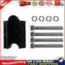 2x Aluminum Alloy Motorcycle Handlebar Riser Kit Bar Mounting Clamp (28mm) Newly