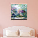 Full Round Diamond Painting Kit DIY 5D Mosaic Park Landscape Rhinestone Drawing