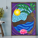 Coconut Tree Diamond Painting Full Special Drill Rhinestone Picture