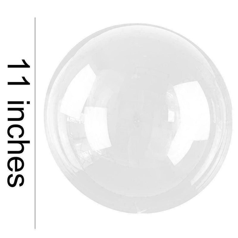 10Pcs Transparent Bobo Bubble Balloon Clear Inflatable Air Wedding Helium G0W1
