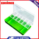 11 Compartments Fishing Box Double Layer Lure Hook Storage Case (Green)