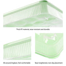 24 Grid Egg Storage Box Refrigerator Dumplings Egg Holder (Light Green) Newly