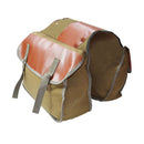 MTB Bicycle Rear Rack Carrier Trunk Bag Bike Tail Seat Pannier Pack (Khaki)