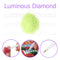 15g/Bag DIY Luminous Round Rhinestones for Diamond Painting (Light Green) Newly