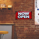 Now Open Tin Plate Retro Metal Sign Home Decor Wall Cafe Iron Painting Craft