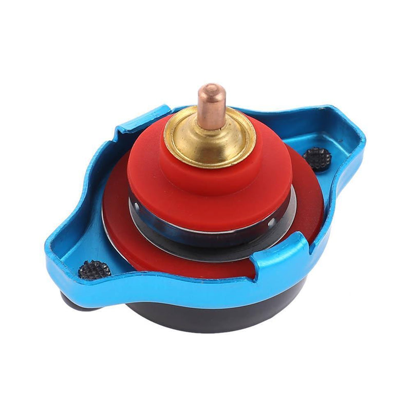 Small Head Car Radiator Cap Water Temp Meter Thermostatic Gauge (1.3Bar) Newly