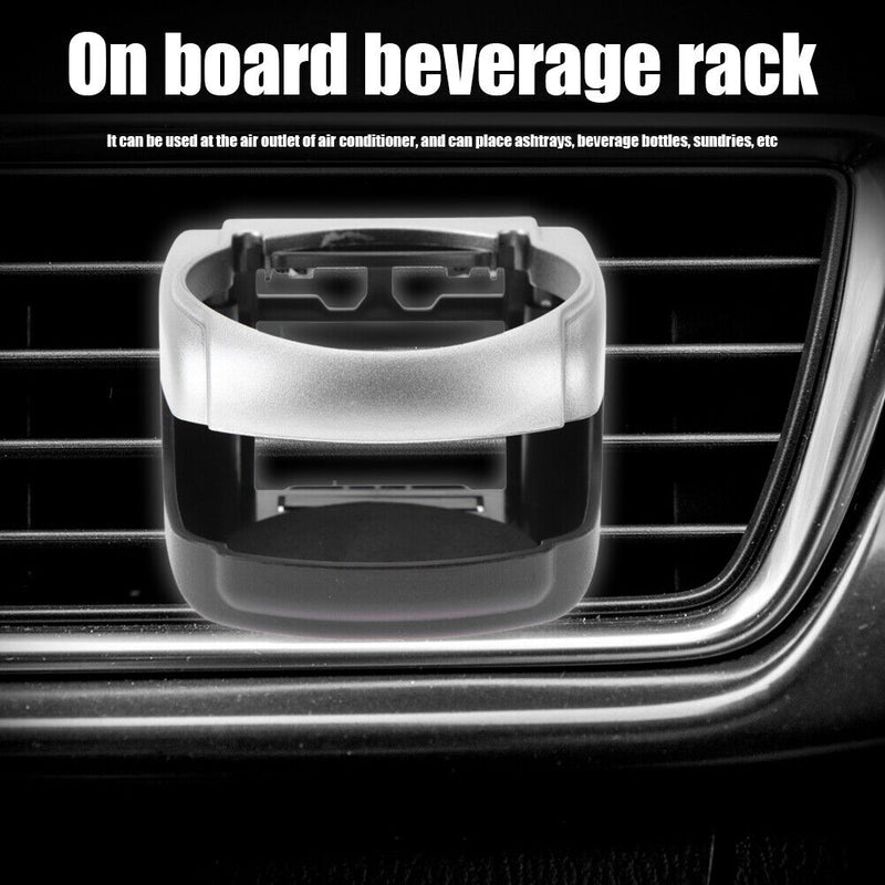 Car Truck Cup Holder Rack Air Vent Beverage Drink Bottle Container Insert Sta