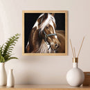5D DIY Diamond Painting Horse Full Round Drill Mosaic Art Picture of Rhinestone