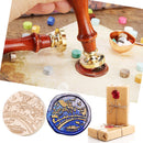 #A Retro House Wax Seal Stamp Heads for Wedding Invitation Cards Decor Supply