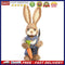 Easter Bunny Ornaments Cute Straw Simulation Standing Rabbits Photography Pro