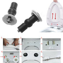 Tools Replacement Universal Toilet Seat Hinges Bathroom Nut Bolts Fixing Screws