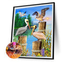 5D DIY Diamond Painting Kits Beach Activity Full Round Drill Decor (X437)