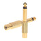 1pc 6.35mm 1/4 in Mono Male Pin to RCA Female Audio Adapter