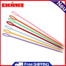 Seawang 20pcs/Set Plastic Sewing Needles Kids Weave Education Crochet Needles