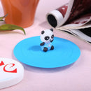 Silicone Leakproof Cup Lids Heat Resistant Reusable Sealed Cover (C)