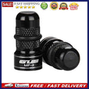 GUB 2pcs Bike Schrader Presta Valve Cap Aluminum Bicycle Tire Cover Protector