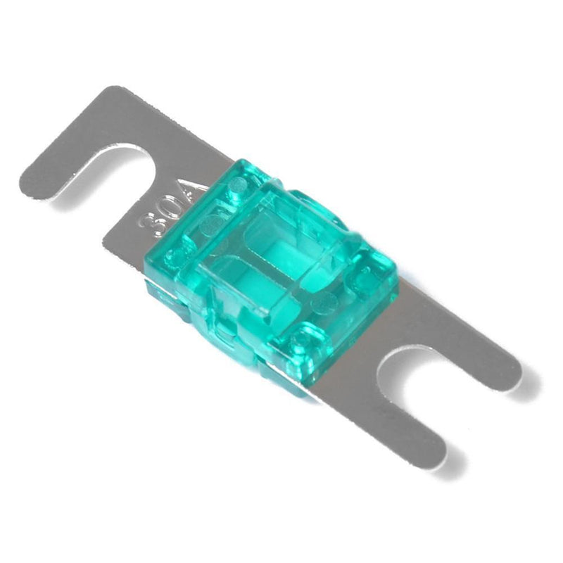 5pcs Nickel Plated Car Audio 32V AFS Mini ANL Fuses Auto Stud Fuses (30A) Newly