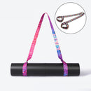 Digital Printed Yoga Mat Strap Adjustable Sling Shoulder Carrying Sling Belts