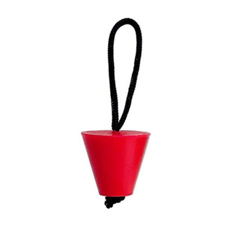 4x Kayak Canoe Boat Scupper Plugs Marine Dinghy Drain Holes Stopper (Red)