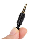 Lavalier Condenser Mic Recording Teaching 3.5mm Jack Clip-On Lapel Microphone
