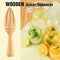 Wooden Lemon Squeezer Hand Press Juicer Fruit Orange Extractor Citrus Reame