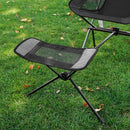 Aluminum Outdoor Folding Chair Footrest Portable Recliner Lazy Foot Leg Stool