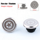 2pcs Aluminum Handlebar End Caps Plugs for MTB Road Folding Bike (Grey 2)