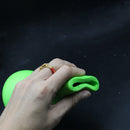 PU Fishing Rod Belly Support Holder Boat Fishing Pole Stand Up Belt (Green)