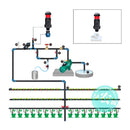 5pcs Plastic Automatic Air Vent Valve Water Pipe Garden Irrigation System