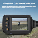 SE30 Motorcycle Dash Cam Front + Rear Dual Channel DVR with 2 inch Display Newly