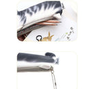 HOT Silicone Cosmetic Wallet Pencil Case Zipper Bag Cat Pencil Case Coin Pouch