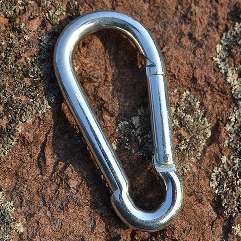 Alloy Steel Carabiner Outdoor Camping Lock Buckle Mountain Rock Climbing Tool