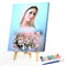 Religious Goddess Oil Paint By Numbers Kits Canvas Drawing DIY Picture Art