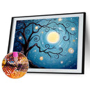 Moon Tree 5D Full Drill Diamond Painting DIY Cross Stitch Mosaic Kit (K453)