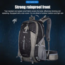 40L Waterproof Travel Cycling Camping Backpack with Rain Cover (Black) Newly