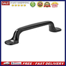 Black Cabinet Handle Furniture Hardware Zinc Alloy Cupboard Wardrobe Drawer P