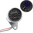 Universal 12V Motorcycle Retro LED Backlight Odometer Speedometer 0-180km/h