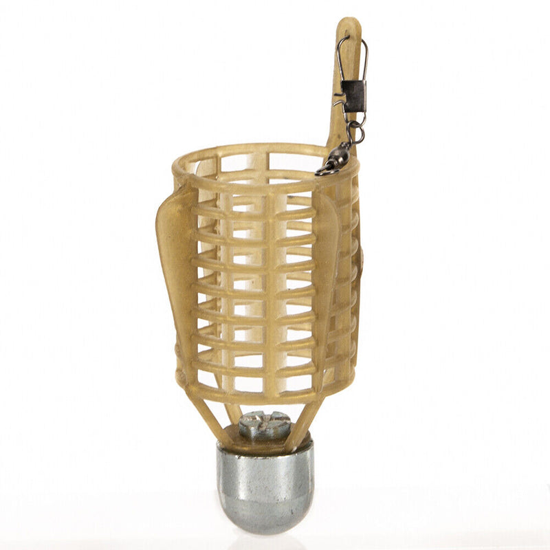 Plastic Bait Feeder Cages Fishing Connector Sinker Fishing Lure Equipment