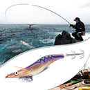 14cm 20g Luminous Wood Shrimp Fishing Lures Artificial Wobbler Bait (7)
