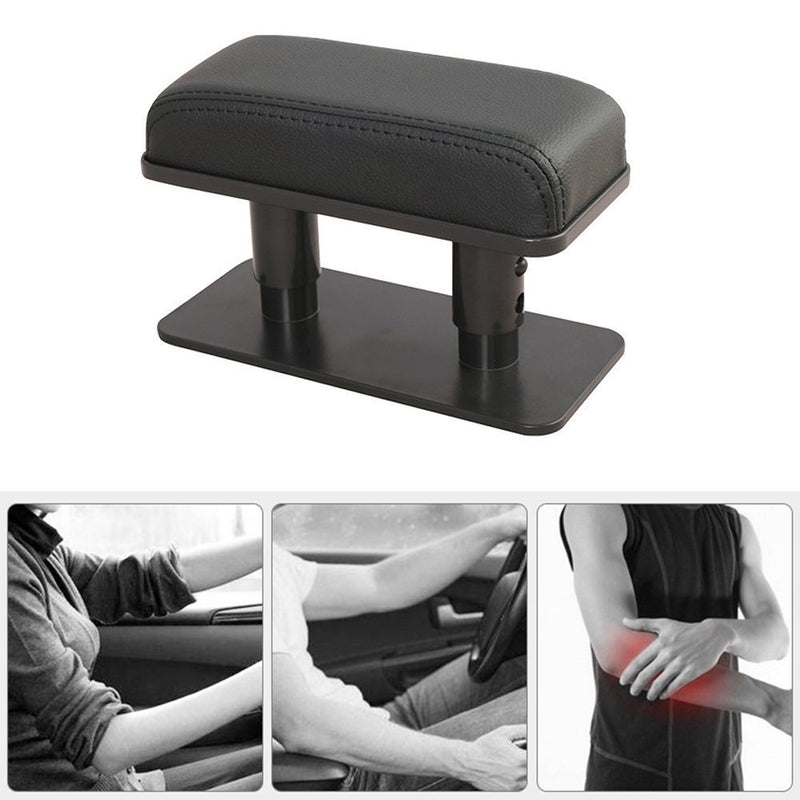 Arm Auto Arm Rest Pad Adjustable Height Left Elbow Rest Car Armrest Holder