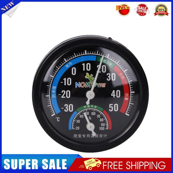 Reptile Vivarium Rearing Box Thermometer Humidity (Hygrometer) Dial Gauges