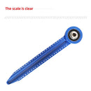 Woodworking Drawing Compass Circular Gauges Scribe Measurement Tool (Blue) Newly