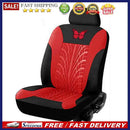 Butterfly Car Seat Cover Set Universal Vehicle Tire Track Auto Seat Protector