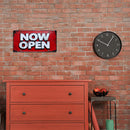 Now Open Tin Plate Retro Metal Sign Home Decor Wall Cafe Iron Painting Craft