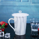 Cherry Cute Silicone Leakproof Heat Resistant Cover Seal Cup Lid (Clear)